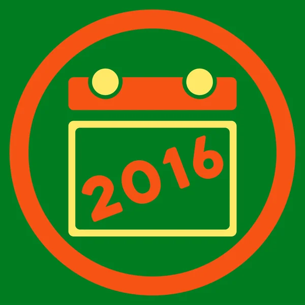 Ikona mianowania 2016 — Wektor stockowy