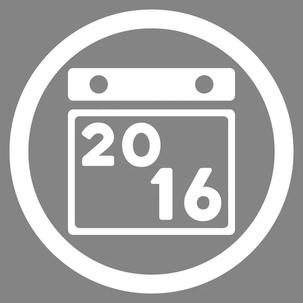 Icono del Plan 2016 — Vector de stock