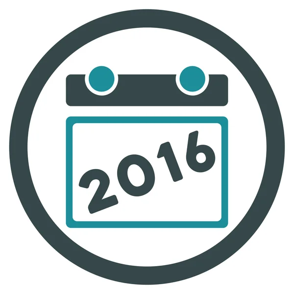 2016 Icono organizador — Vector de stock