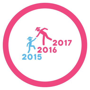 Yıl yardım etmek Guys simgesi