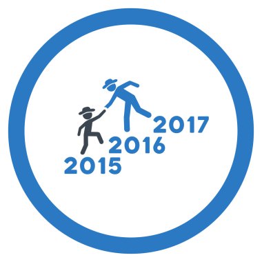 Yıl yardım etmek Guys simgesi