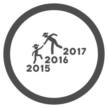 Yıl yardım etmek Guys simgesi