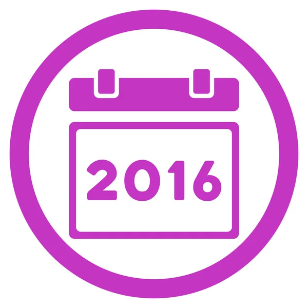 2016 Icono organizador — Vector de stock