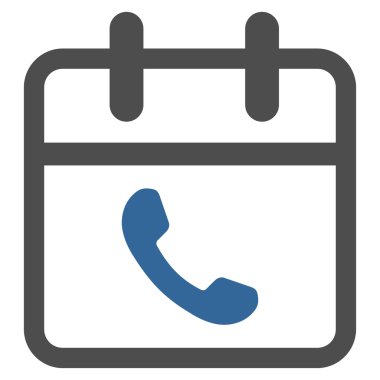 Telefon destek gün simgesi