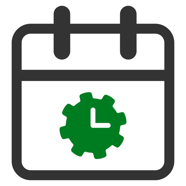 Hora Icono de la fecha de servicio — Archivo Imágenes Vectoriales