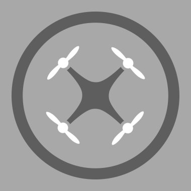 Copter Circled Vector Icon