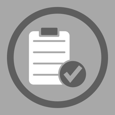 Accept Sheet Rounded Vector Icon