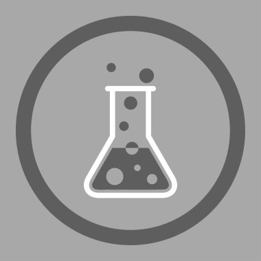 Sıvı yuvarlak vektör simge kaynar