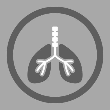 Sistem yuvarlak vektör simge nefes