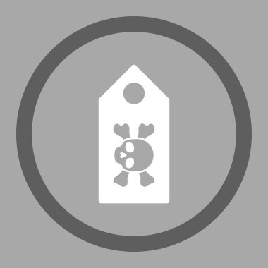 Dead Label Rounded Vector Icon