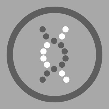 DNA Helix Rounded Vector Icon