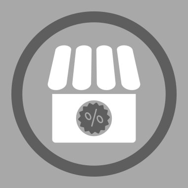 Hospital Sale Circled Vector Icon