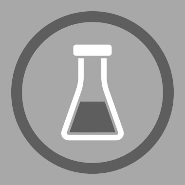 Şişesi daire içinde vektör simgesi