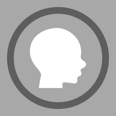 Head Circled Vector Icon