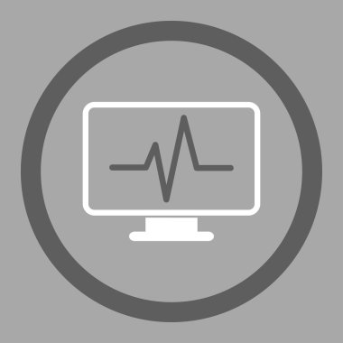 Daire içinde vektör simge izleme