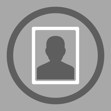 Sickness Portrait Rounded Vector Icon