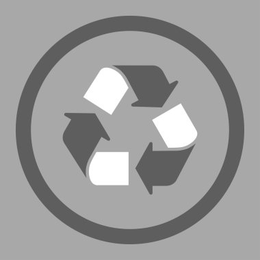 Recycle Circled Vector Icon