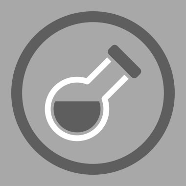 Şişesi daire içinde vektör simgesi