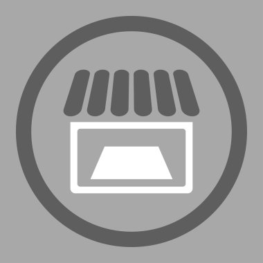 Supermarket Rounded Vector Icon