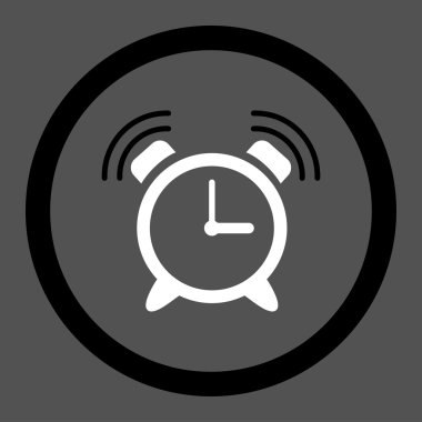 Siren Clock Ring Rounded Vector Icon