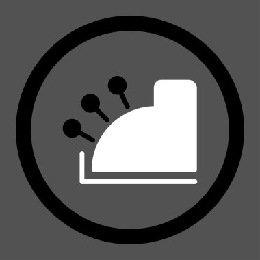 Para yuvarlak vektör simgesi