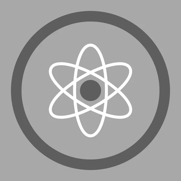 Atomic Rounded Vector Icon — Stock vektor