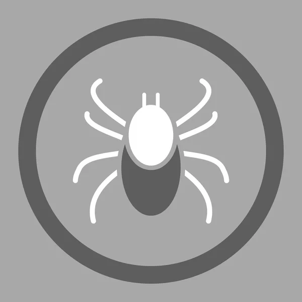 Mite cirklade vektor Icon — Stock vektor