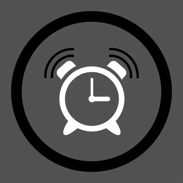 Siren Clock Ring Rounded Vector Icon — Διανυσματικό Αρχείο