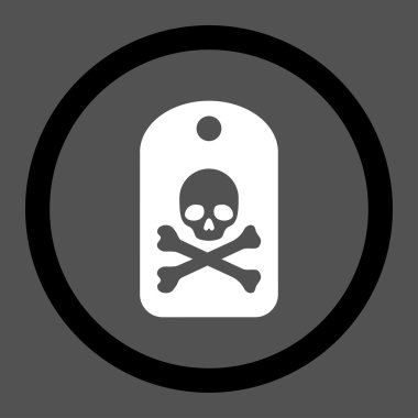 Mortal Sticker Rounded Vector Icon