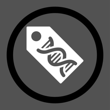 DNA Marker Circled Vector Icon