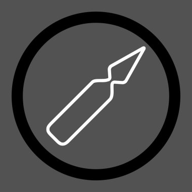 Empty Ampule Rounded Vector Icon