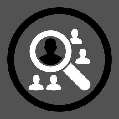 Explore Clients Circled Vector Icon