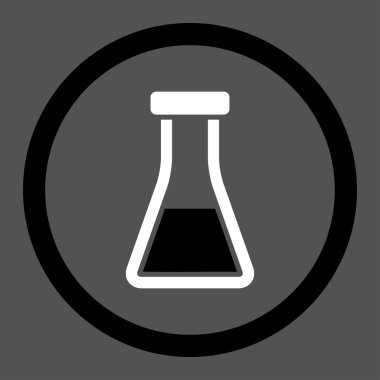 Şişesi yuvarlak vektör simgesi