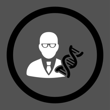 Genome Engineer Circled Vector Icon