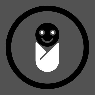 Baby Rounded Vector Icon