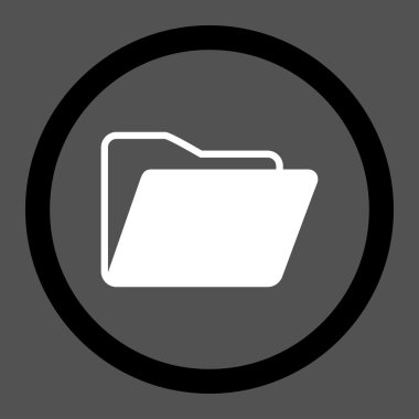 Open Catalog Circled Vector Icon