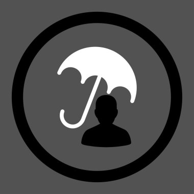 Patient Care Circled Vector Icon