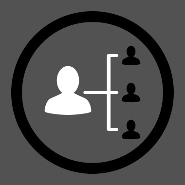 Sickness Relations Circled Vector Icon