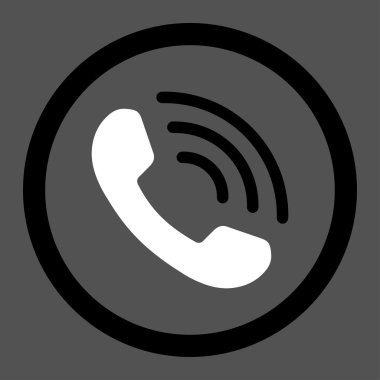 Telephone Call Rounded Vector Icon