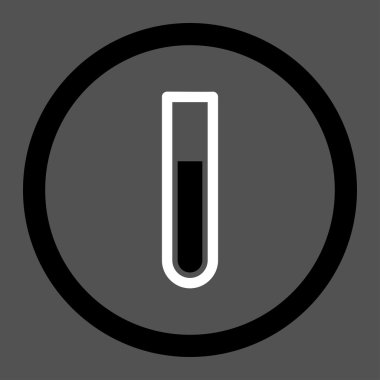 Analysis Tube Rounded Vector Icon