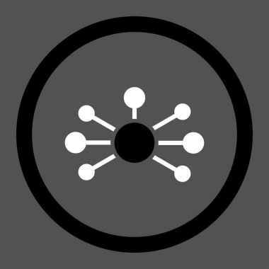 Relations Circled Vector Icon