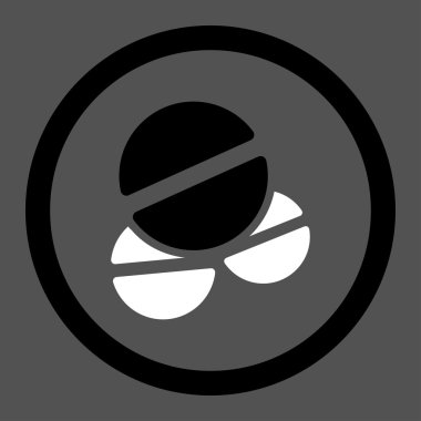 Tablets Circled Vector Icon