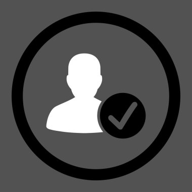 Valid Patient Circled Vector Icon