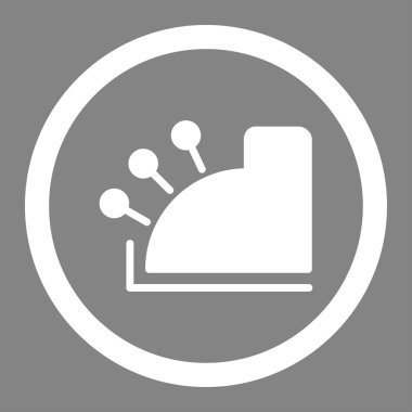 Para yuvarlak vektör simgesi