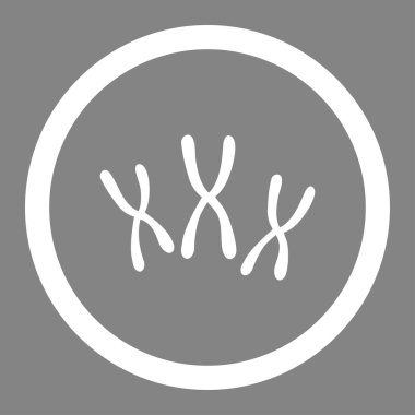 Chromosomes Circled Vector Icon