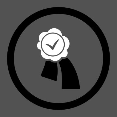 Validation Stamp Circled Vector Icon