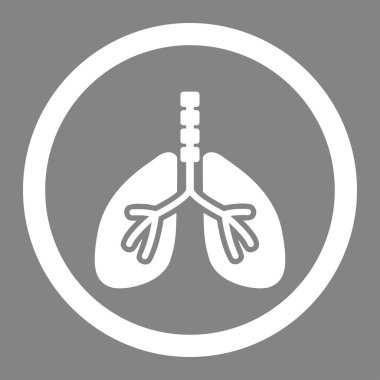 Sistem yuvarlak vektör simge nefes