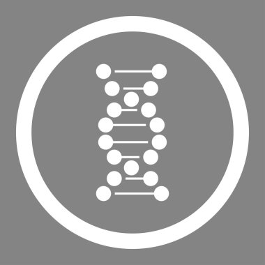 Genom yuvarlak vektör simgesi