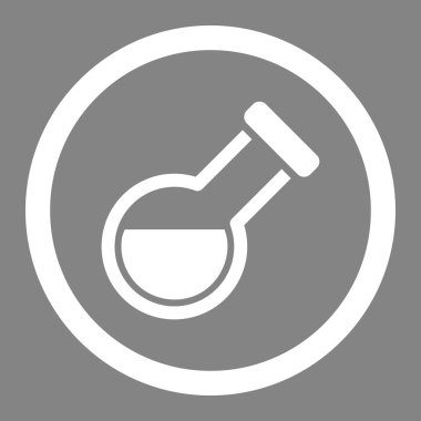 Şişesi daire içinde vektör simgesi