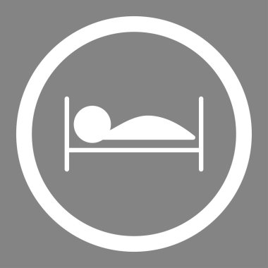 Client Bed Rounded Vector Icon